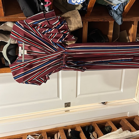 Striped wrap maxi - Picture 2 of 3